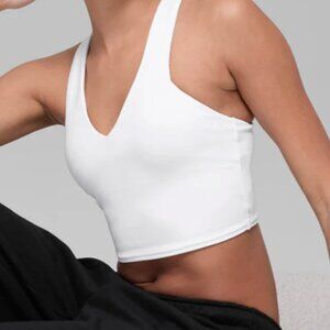 Alo Yoga Real Bra Tank – White – Size M – NWT (Sealed)